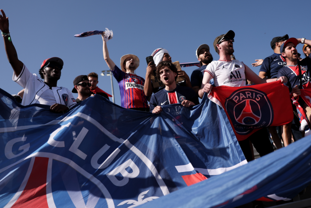 PSG fans at the Club World Cup